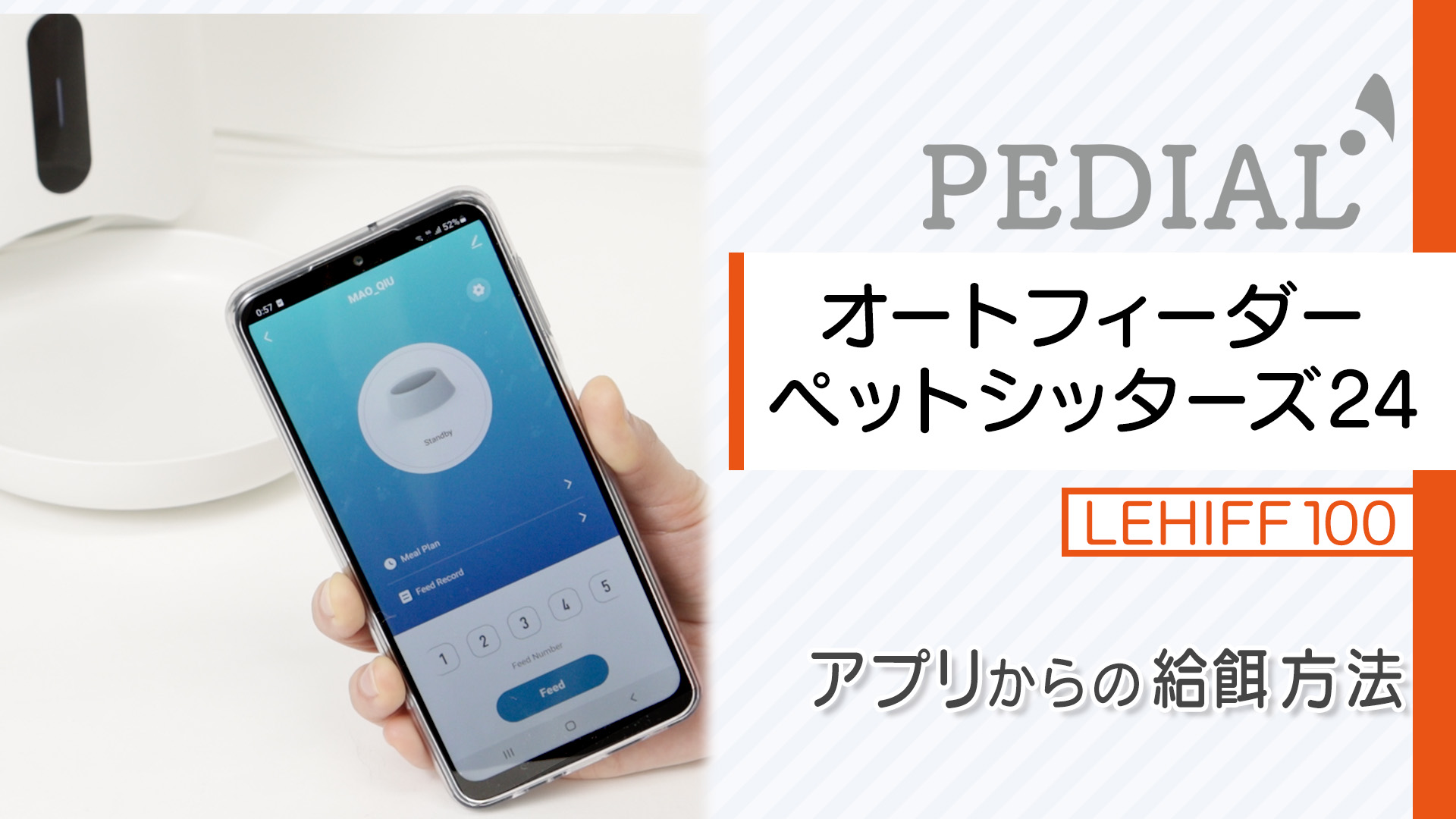 Amazon | Smativ+(スマティブ) プロのトリマー監修 自動給餌器 (猫